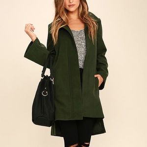 The Fifth Label The Elixir Olive Green Coat
